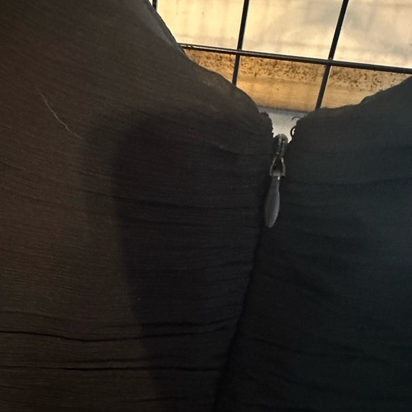 J. Crew Black Sleeveless V-Neck Cocktail Dress - Picture 8 of 10